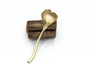 Premium Hot Sale Handmade Leaf Shape Embossed Design Tea <b>Coffee</b> <b>Spoon</b> For Parties - Product Image 3