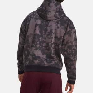 À la mode brodé surdimensionné pierre lavage soleil fané en détresse sweats à capuche 100% coton français éponge acide lavage Streetwear pour hommes - Product Image 6