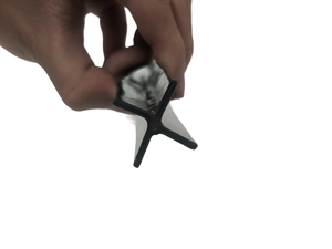 Anclaje de poste de valla de picos de tierra negros de metal para poste de 4x4 - Product Image 5