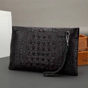 Cartera de Cuero Vacuno Genuino de Gran Capacidad para Hombre, Estilo Vintage, Hecha a Mano, de Alta Calidad, 2026 - Product Image 2