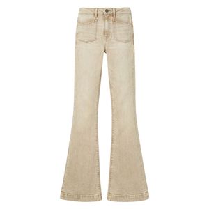 Classic Blue Denim Flare <b>Jeans</b> <b>Women</b> High Waisted Slim Fit Bell Bottoms <b>Vintage</b> Blue Wash Stretchy Bootcut Denim Trousers - Product Image 2