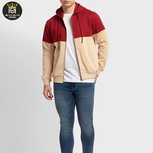 Diseño OEM 2025 Sudaderas con cremallera para hombre Tallas grandes Transpirable Manga larga Bolsillos laterales Precio bajo Cremallera sudaderas con capucha para hombre - Product Image 5