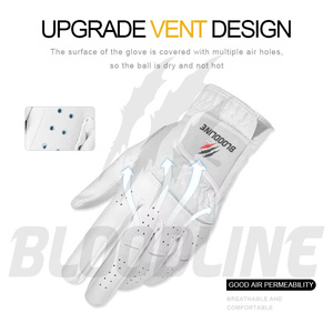 Gants en cuir BLOODLINE tactiles, respirants, écologiques, thermiques, longueur poignet, détection d'aiguilles, style uni, usage décontracté - Product Image 4