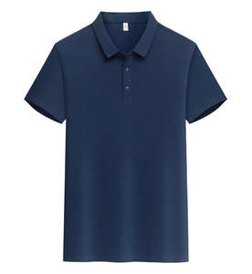 T-shirt personnalisé pour homme, polo de sport pour homme, polo personnalisé brodé avec logo - Product Image 4