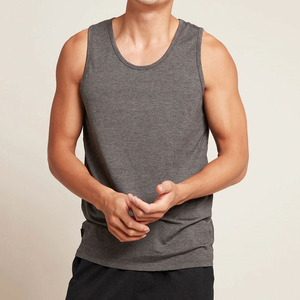 Débardeur de gymnastique sans manches pour hommes Services OEM Couleur unie Musculation Fitness Hommes Prix bon marché Débardeur pour hommes - Product Image 4