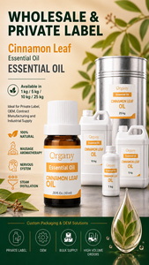 Bulk Pure 100% Ceylon Cinnamon Leaf <b>Essential</b> <b>Oil</b> Cinnamomum Zeylanicum Steam Distilled Cosmetic Grade Candle Soap Making OEM - Product Image 3