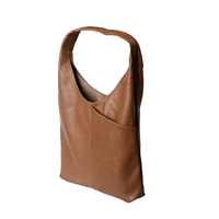 Sacs fourre-tout de luxe en cuir véritable grande taille, écologiques et imperméables, pour femmes, forme selle élégante, à bandoulière unique, de créateur – Vente chaude
