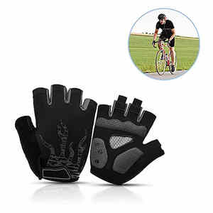 2025 Offre Spéciale demi-doigt Fitness enveloppes rapides cyclisme gants de course prix compétitif respirant Cycle gants de sport - Product Image 4