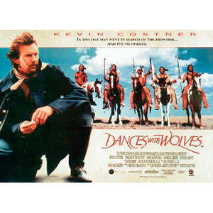 Póster de Dances with Wolves, Impresión Offset y Digital, Lienzo y Banderas de Material Plástico - Product Image 1