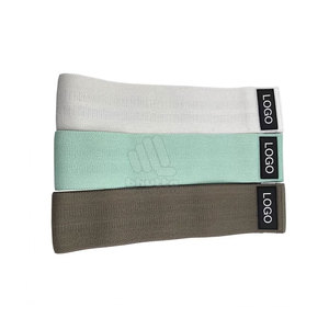 Bande de résistance pour les hanches en tissu hautement élastique, idéale pour l'exercice de yoga, la gym à domicile, le fitness et l'aide aux tractions - Product Image 4