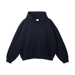 Custom Your Own Brand Name Men's Embroidered Winter Fleece <b>Hoodie</b> 100% Cotton Pullover Wholesale Supplier - Product Image 3