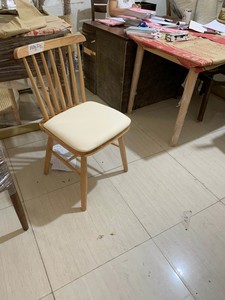 Vietnam Nouveau Matériau Bois Villa Ferme Conception Traditionnelle Chaise De Café Naturelle Chêne Frêne Bois Canapé Chaise Dans L'emballage Du Courrier - Product Image 6