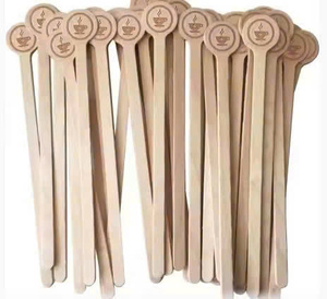 Modern & Classic Design Logo Stirrer for <b>Coffee</b> <b>Tea</b> Round <b>Tea</b> <b>Tool</b> for Mixing Customizable Cup Shape Classic Bag Style Home Use - Product Image 4