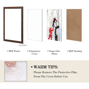 Cadres photo avec support Cadre en bois MDF Vente en gros en bois au meilleur prix Cadres photo personnalisés de style moderne - Product Image 6