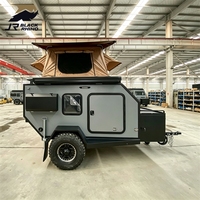 Remorque de camping hybride tout-terrain 4x4 légère pour le camping en plein air