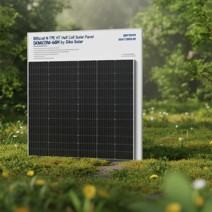 Panneau solaire bifacial N-Type HJT demi-cellule SKM655M-66H de Siko Solar - Product Image 3
