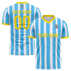 Tenues d'entraînement de club de football professionnel, maillots de football vintage de haute qualité pour équipes, ensemble personnalisé à manches courtes et respirant - Product Image 1