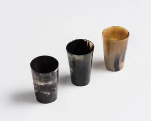 Copa de vino de cuerno de búfalo de tamaño personalizado de la mejor calidad, copa de cuerno para beber Vikingo, artesanías de ágata de estilo Animal, artesanías naturales - Product Image 1