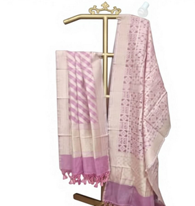 Banarasi cotton silk dupatta silk <b>scarf</b> - Product Image 1
