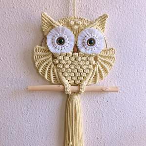 Color personalizado decoración de pared estilo bohemio macramé pared moderno algodón macramé pared colgante hecho a mano boda Hogar y fiesta Decoración - Product Image 6