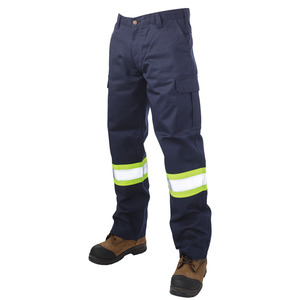 Pantalon de sécurité réfléchissant haute visibilité de meilleure qualité pour hommes vente en gros de vêtements de travail pour hommes - Product Image 1
