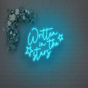 Insegna al neon led personalizzata scritta nelle stelle si accende la decorazione del segno del partito di illuminazione della luce al neon di nozze segno per la decorazione della parete - Product Image 5