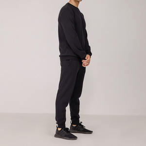 Conjunto Deportivo de Invierno para Hombre, Liso, sin Estampado, al por Mayor, Ropa Deportiva Personalizada, Chándal 2 en 1 - Product Image 5