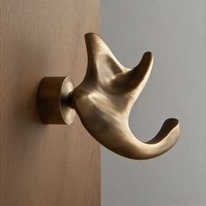 GoldenGlow, pomo de puerta de Metal de lujo con función de Pedal, manija de cajón de armario de tocador para Villa, muebles de Hotel, apartamento - Product Image 1