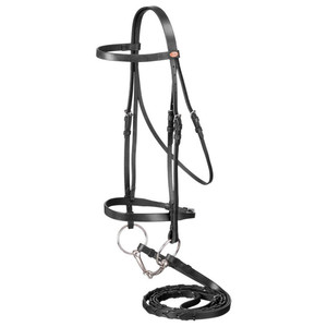 Precio al por mayor Brida de caballo Venta al por mayor Negro Heavy Strong Duty Real Indian Leather Horse Brida para la venta - Product Image 4