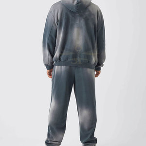 Nouveauté, survêtement personnalisé, design d'hiver, à capuche, uni, écologique, respirant, en coton, résistant au soleil, léger, de haute qualité - Product Image 2