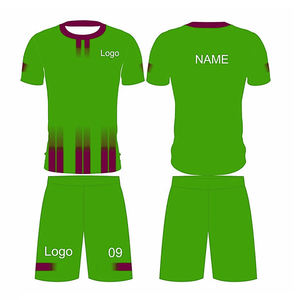 Kit de uniforme de fútbol sublimación personalizada al por mayor equipo Jersey y pantalones cortos conjunto al por mayor ropa deportiva camisetas de fútbol - Product Image 1