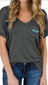 Haute qualité femmes été court coton t-shirt décontracté sonnerie T-shirts surdimensionné femmes coton t-shirt et manches courtes couleur unie - Product Image 4