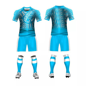 Conjuntos de Uniformes de Rugby de Fabricación Personalizada, Costuras Duraderas de Alta Calidad, Diseños de Equipos Personalizados, Ecológicos, Transpirables, 100% - Product Image 5