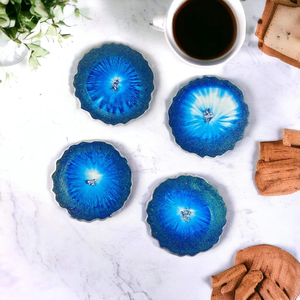 ถาดรองแก้วเรซินอีพ็อกซี่ที่เป็นมิตรกับสิ่งแวดล้อมพร้อมรูปทรงที่กำหนดเองได้ของขวัญทุกฤดูจากงานฝีมือรูปพระจันทร์เสี้ยวอินเดีย - Product Image 2