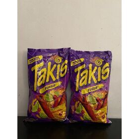 Takis Fuego ชิปป๊อปคอร์นพริกร้อนสีน้ำเงิน28กรัมถึง280กรัมบรรจุในถุงกระบวนการทอดรสหวานราคาถูก - Product Image 2