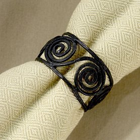 Fancy Hot Style Hot Sale <b>Silver</b> Gold Accessories <b>Napkin</b> Rings Holder Metal Stainless Steel Elegant Wedding Big Tubes <b>Napkin</b> Ring - Product Image 4