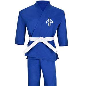 Uniformes Jiujitsu, venta al por mayor, impresión personalizada de alta calidad, de algodón 100% Material, manga larga de alta calidad Premium para Unisex - Product Image 5