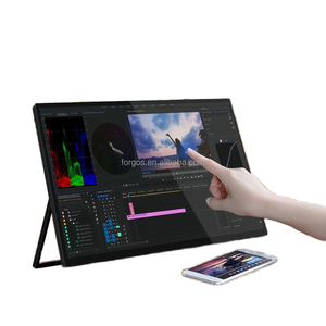 Màn hình cảm ứng 15.6 inch FHD 1080P IPS, loa kép, cổng Type-C, 60Hz, màn hình <span class=keywords><strong>mini</strong></span> di động cho laptop, điện thoại, Switch, PS5 - Product Image 1