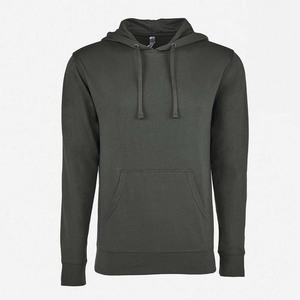 Vente en gros French Terry Pullover Hoodie Sweatshirts unisexes Deep Grey - Product Image 3