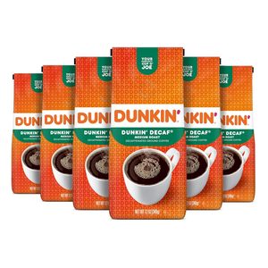 Café Molido Descafeinado Dunkin' Decaf, Tueste Medio, 12 Onzas (Paquete de 6) - Product Image 6