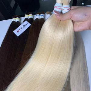 ผมต่อเวียดนามสี100% บริสุทธิ์24นิ้วผมสีเข้มสีเข้ม - Product Image 3