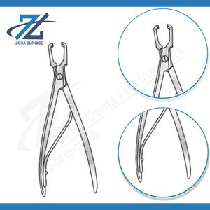 Pinzas de Sujeción de Huesos Frosch de Alta Calidad, 180 mm de Largo, Acero Inoxidable Quirúrgico Manual, Certificación CE, Instrumentos Reutilizables, Pakistán - Product Image 3