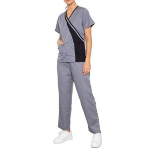 Tenues de travail pour femmes de haute qualité du fabricant, ensembles de blouses et pantalons de sécurité surdimensionnés, uniformes hospitaliers OEM, vente directe, modèles 2026 - Product Image 4