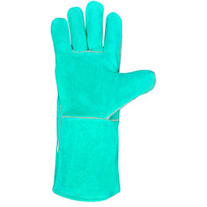 Gants de soudage en cuir de vachette les plus vendus Gants de travail de sécurité garantis de qualité pour gants de soudage en cuir - Product Image 5