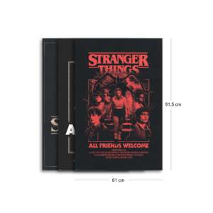 Poster de la série Stranger Things Saison 5 de style moderne (lot de 3) # 2) Design en papier pour la décoration murale - Product Image 2