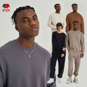 Sweat-shirt personnalisé pour homme, tissu confortable et respirant, impression de logo personnalisée, motif uni - Product Image 1