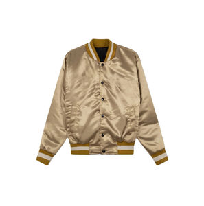 Vestes en Satin personnalisées pour hommes Baseball Satin Sports Team Jacket Whole Sale Rate 2025 Satin Jacket - Product Image 1