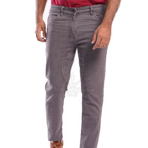 Pantalones Vaqueros Casuales de Alta Calidad para Hombre, Transpirables, con Botones, de Color Sólido, Ligeros, 100% Algodón, Más Vendidos para Adultos, para Otoño e Invierno - Product Image 5