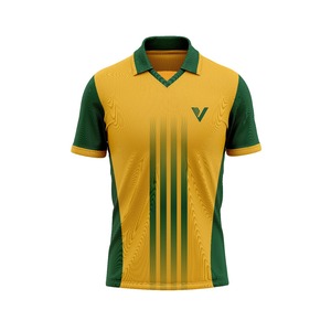 Jeune vente conception personnalisée Sublimation Polo T-Shirt pour hommes de haute qualité respirant été porter Sublimation Golf Polos - Product Image 4