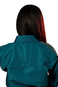 Top Tendance Adulte BJJ Kimono 100% Coton Arts Martiaux Porter Turquoise Foncé Jiu Jitsu Gi Pour Les Femmes à des Prix Raisonnables - Product Image 6
